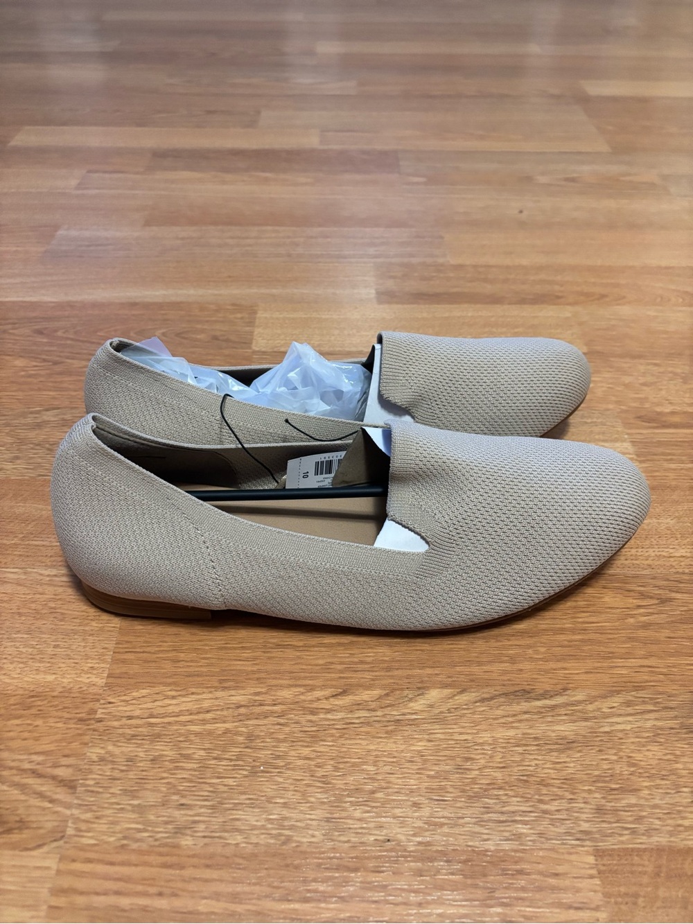 Torrid Taupe Stretch Knit Loafers - Picture 8 of 11